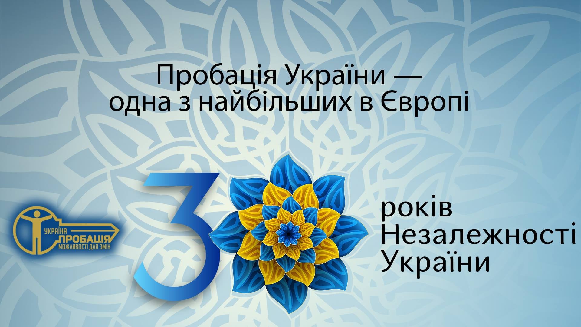 Пробація України – одна з найбільших пробацій в Європі