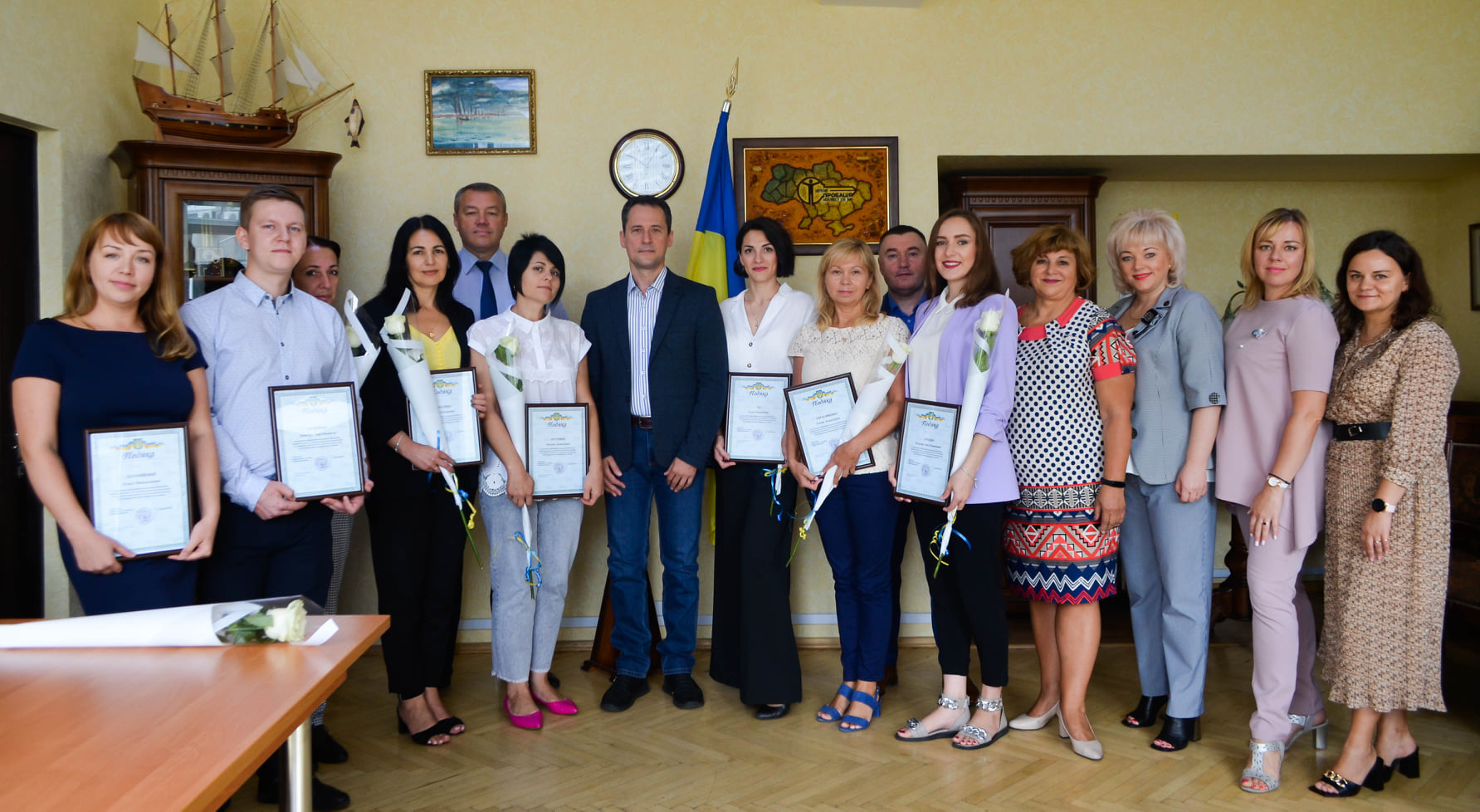 💙💛 Працівників пробації з нагоди Дня Незалежності України заохочено правами директора Державної установи «Центр пробації»