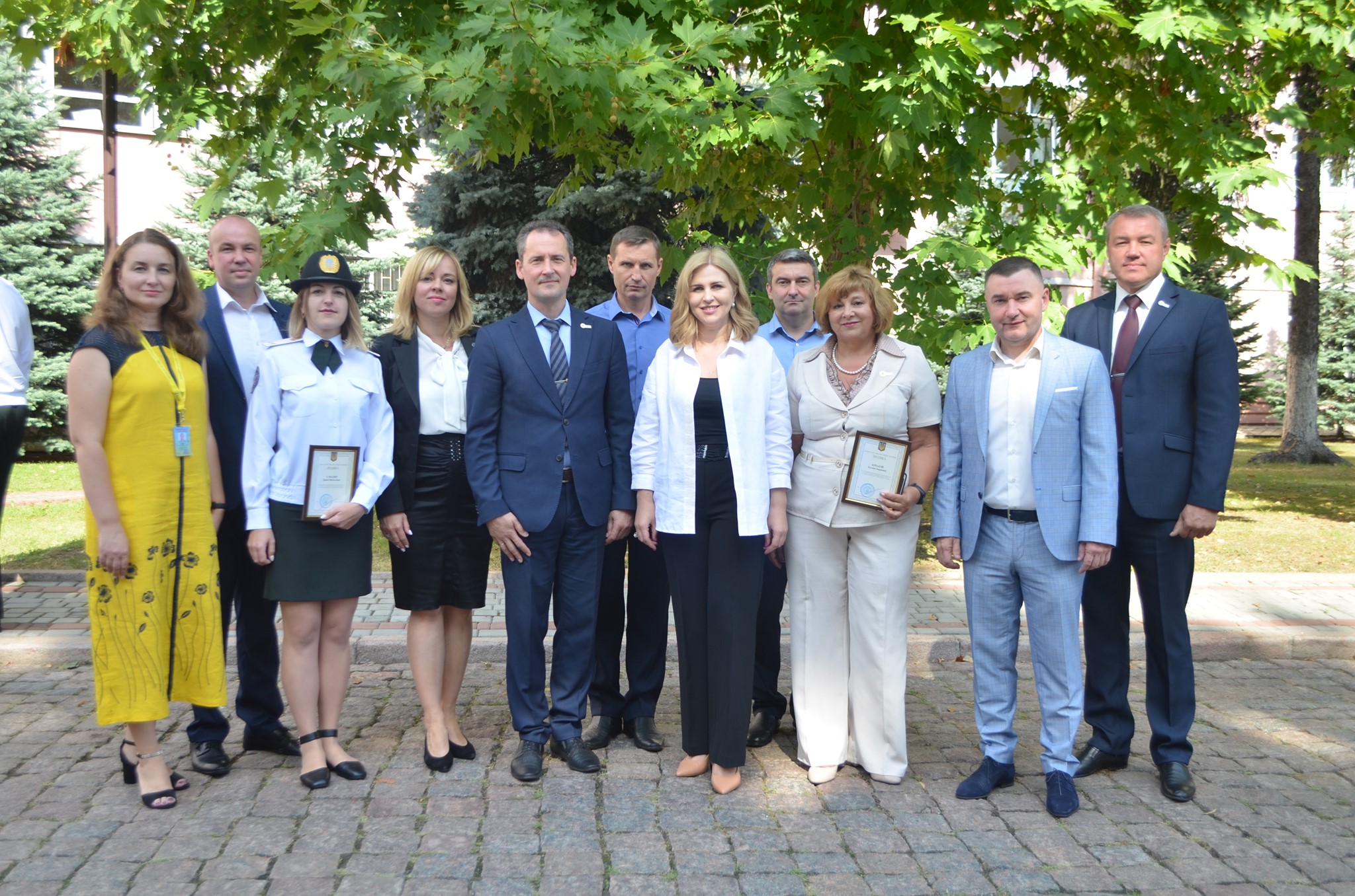 Працівників Центру пробації заохочено відзнаками Міністерства юстиції України