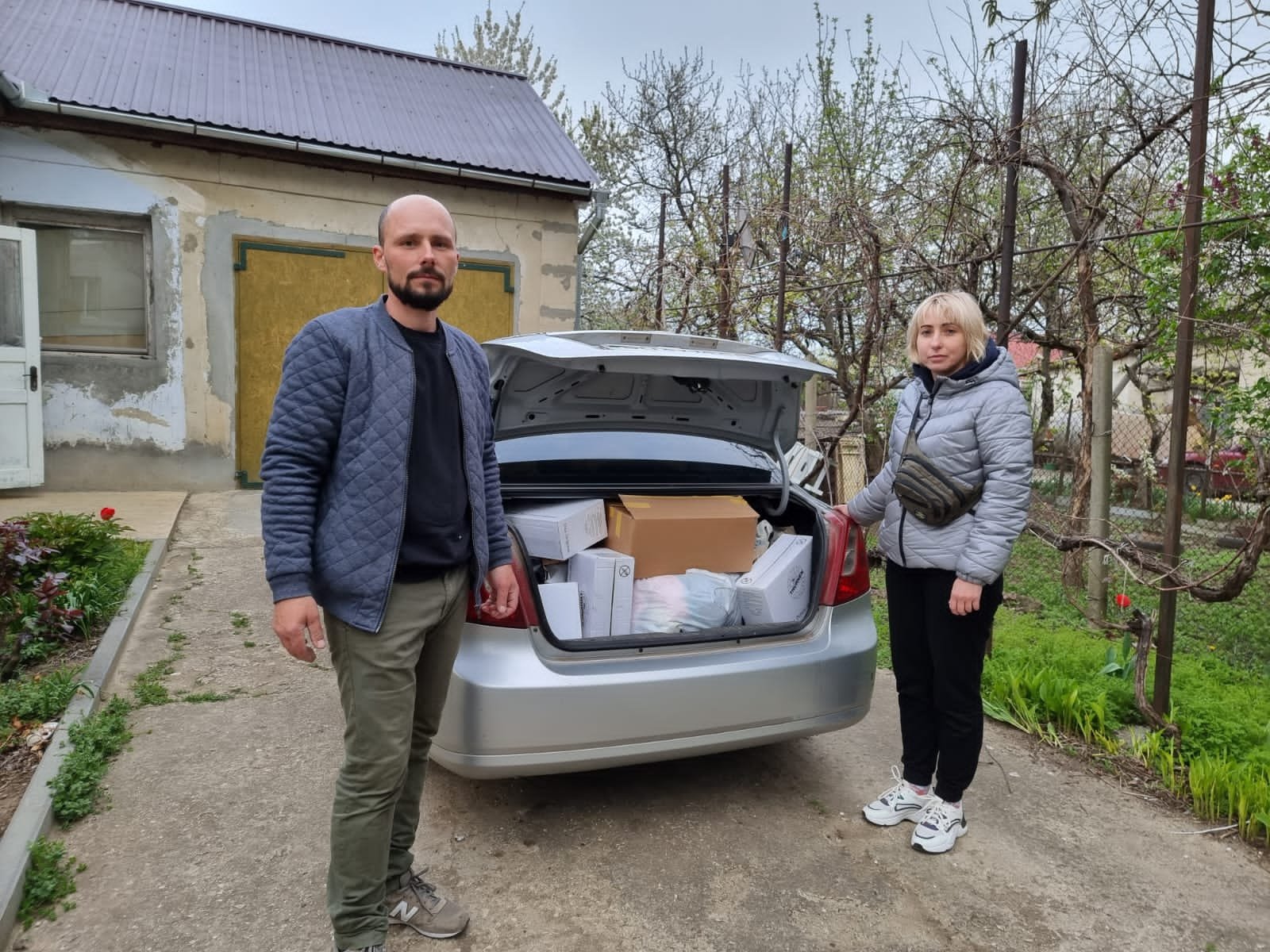 На Одещині пробаціонери з Луганщини та Донеччини отримали допомогу від благодійника з Молдови