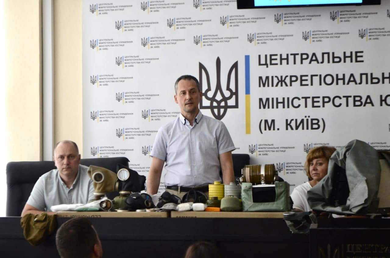 Пробаціонерам нагадали, як уберегтися у разі хімічної чи ядерної атаки