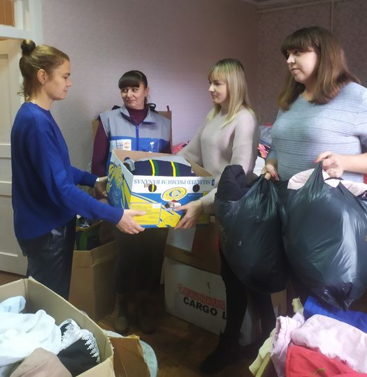 Допомога переселенцям від пробаціонерів Сумщини