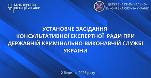 Робочі групи розпочали діяльність у складі консультативної експертної ради при ДКВС України